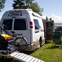 <p align="left">Un dernier arrêt à Rivière-du-Loup, à un de nos campings préférés: le camping du Quai.